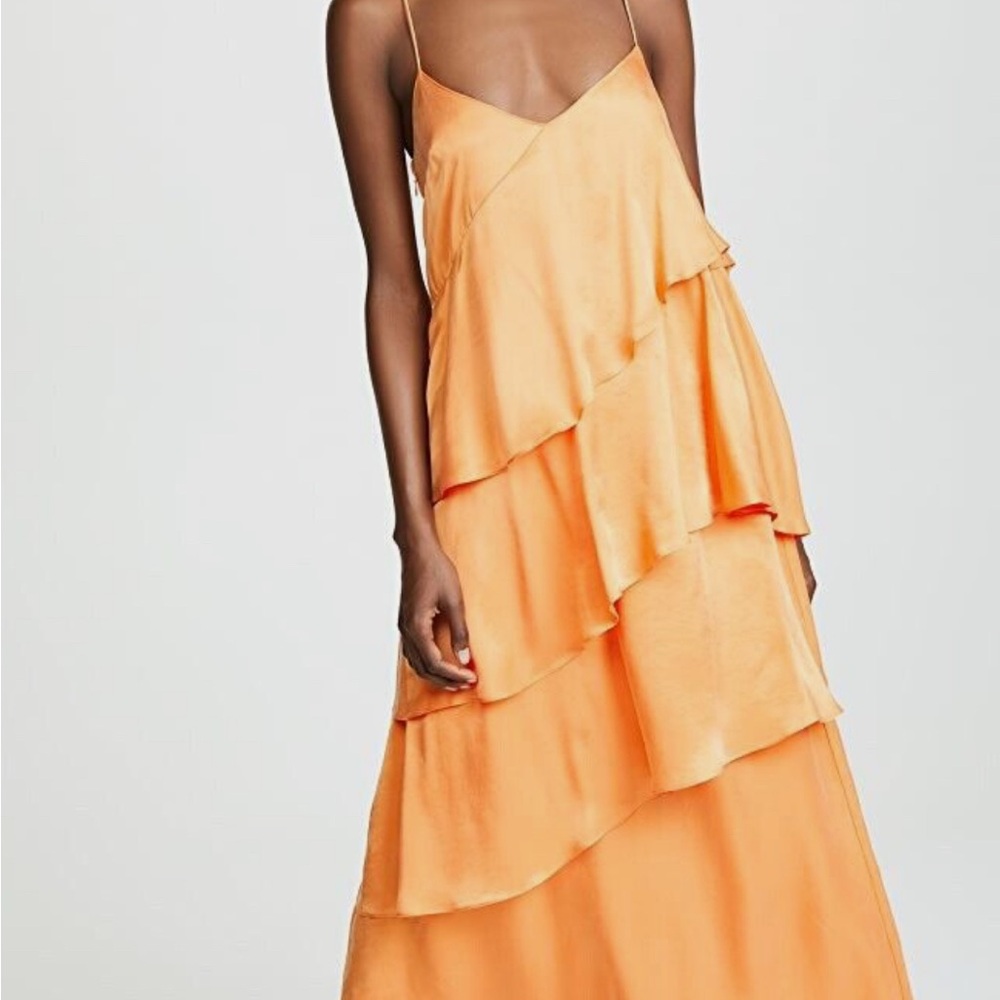 Mara Hoffman tiered Ruffled Maxi Sundress